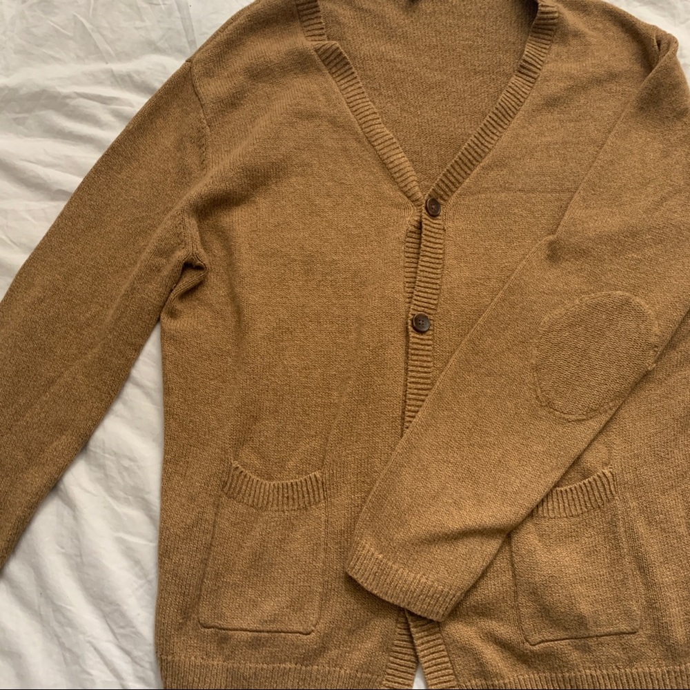 Deep Yellow Mustard Cardigan Gap XXL